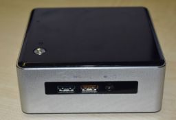 1 x Intel NUC Mini PC Featuring Intel i5 Processor, 8GB DDR3 Ram and 240GB M.2 SSD Hard Drive -