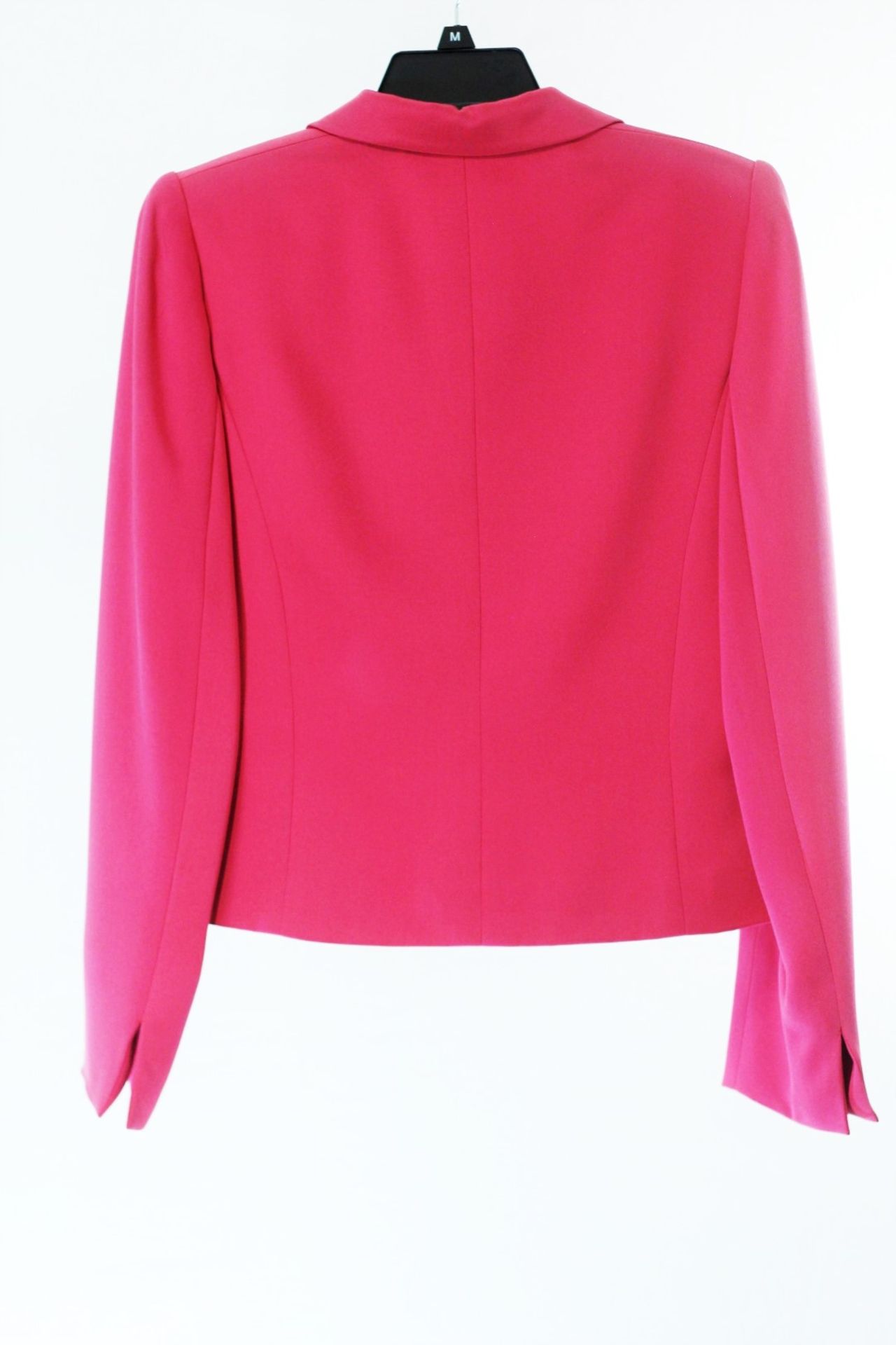 1 x Anne Belin Fuscia Jacket - Size: 18 - Material: 100% Silk - From a High End Clothing Boutique In - Image 4 of 9