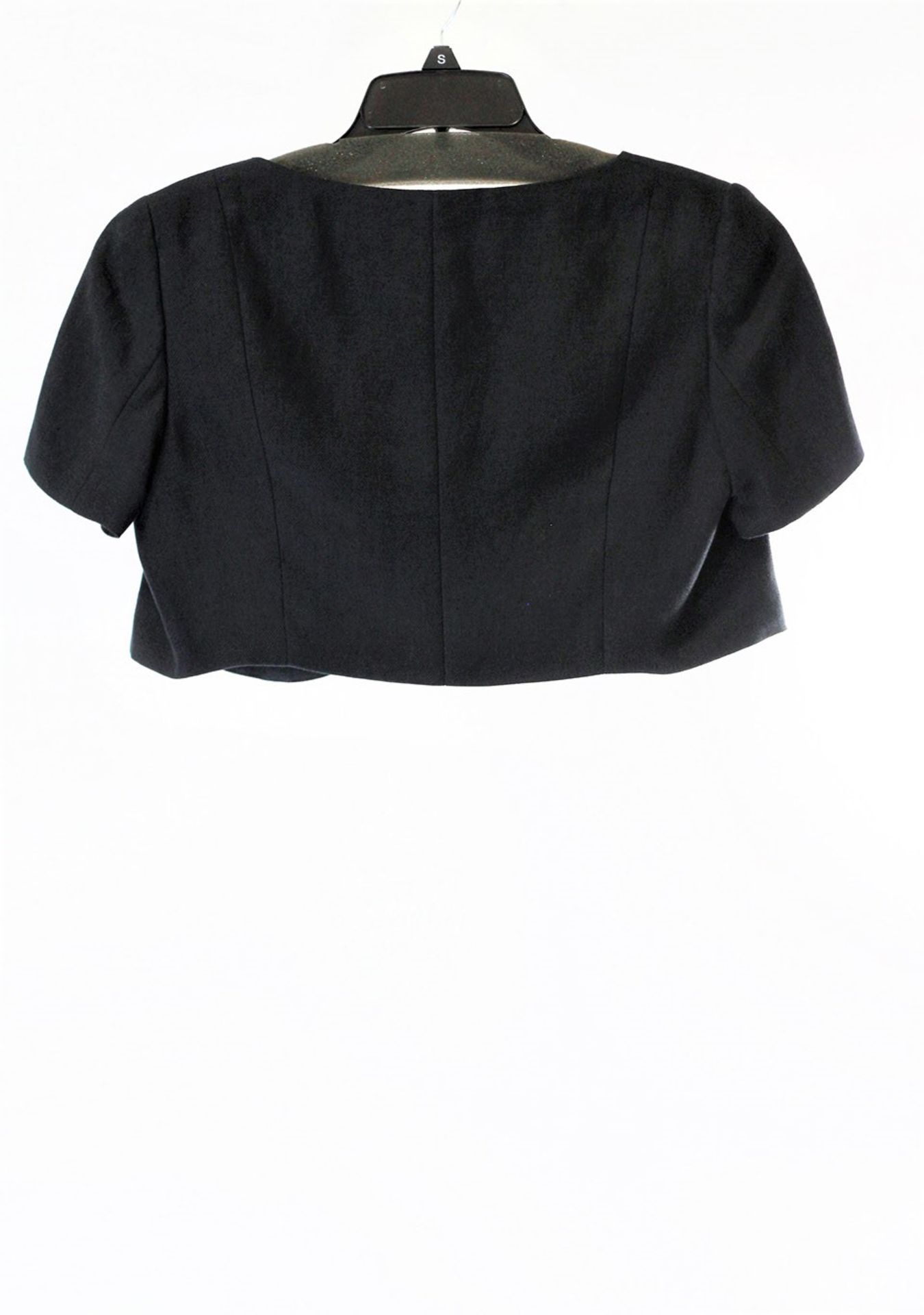 1 x Natan Black Bolero - Size: 10 - Material: 100% Linen - From a High End Clothing Boutique In - Image 2 of 10