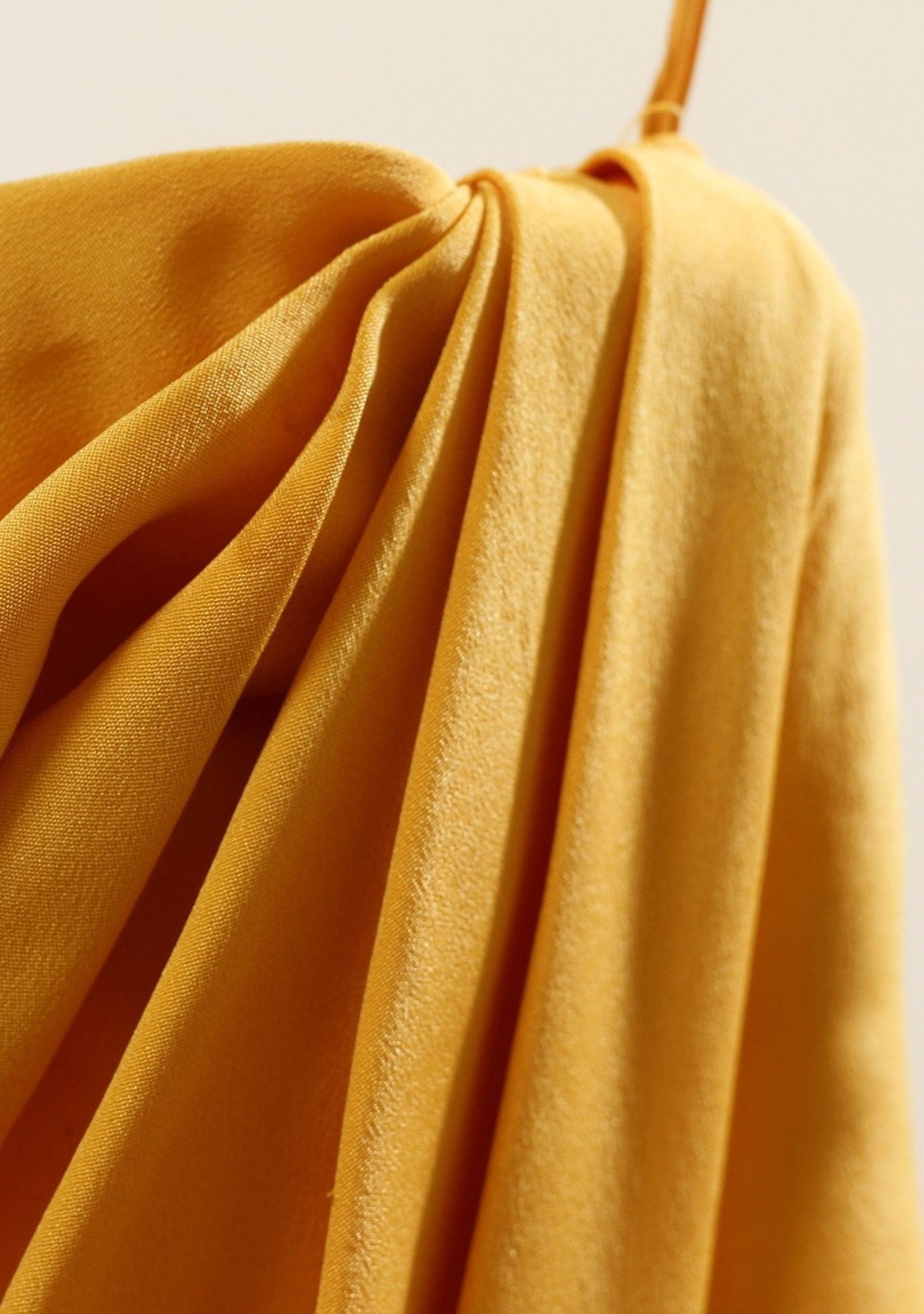 1 x Boutique Le Duc Yellow Dress - Size: 8 - Material: 100% Silk - From a High End Clothing Boutique - Image 4 of 7