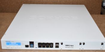 1 x Sophos XG430 Edge Firewall Appliance - Rev2 - Manufactured Jan 2019 - Includes Power Cable -