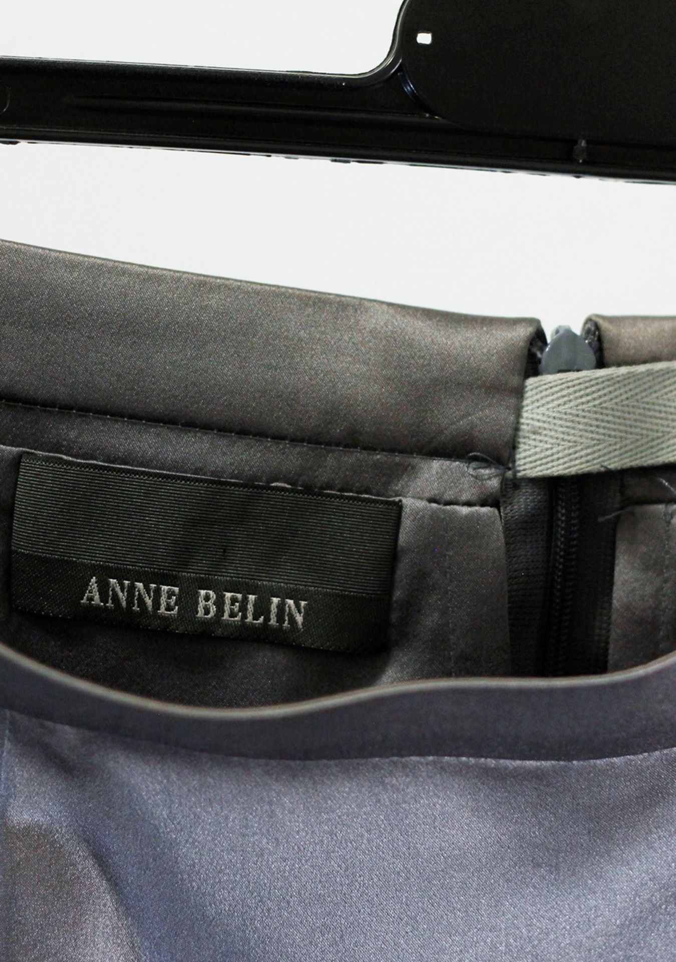 1 x Anne Belin Purple Grey Skirt - Size: 12 - Material: 100% Silk - From a High End - Image 16 of 16