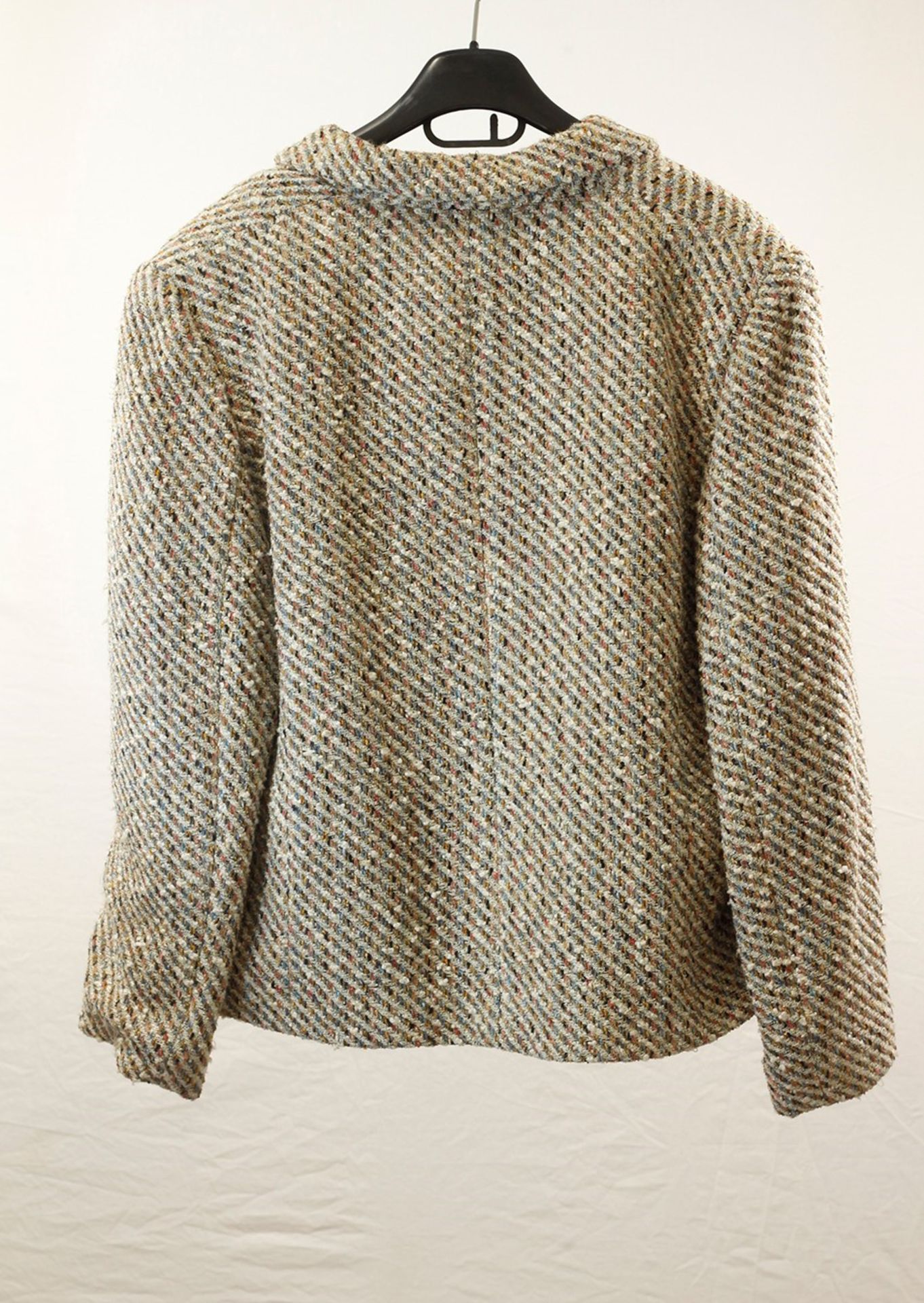 1 x Anne Belin Multicolour Tweed Jacket - Size: 24 - Material: 50% Polyacrylic, 25% Viscose, 25% - Image 2 of 6