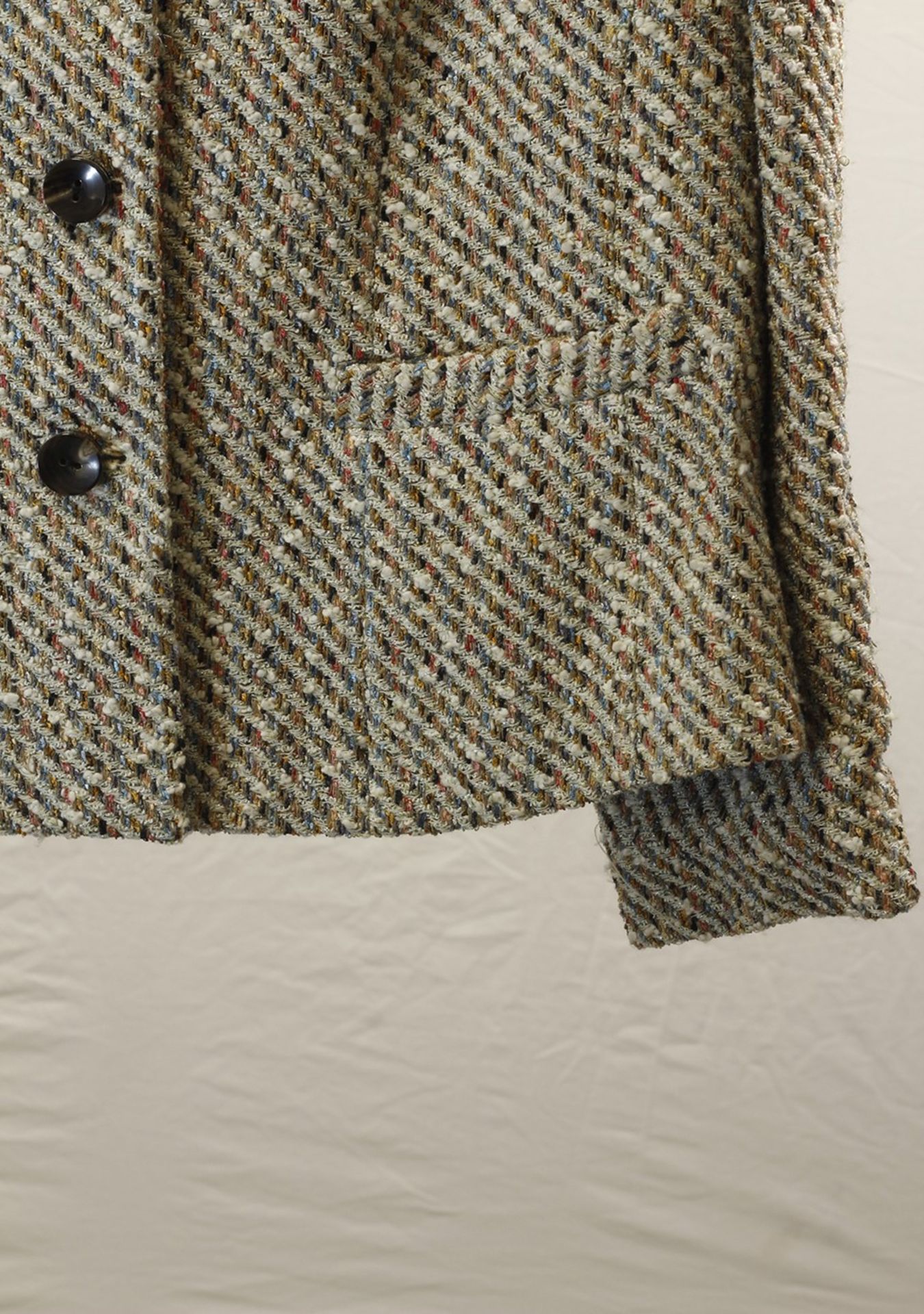 1 x Anne Belin Multicolour Tweed Jacket - Size: 24 - Material: 50% Polyacrylic, 25% Viscose, 25% - Image 5 of 6