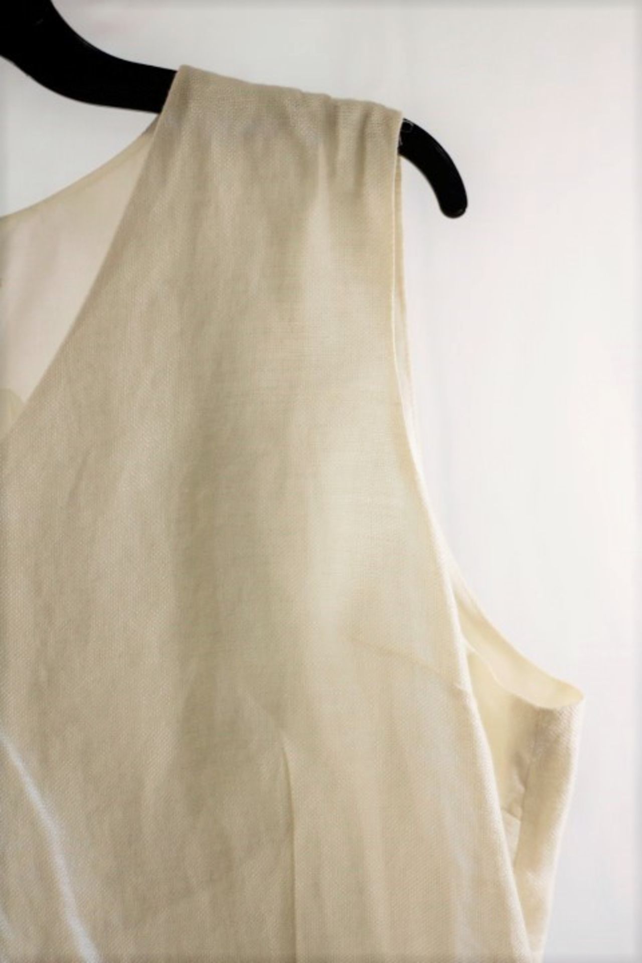 1 x Constantin Paris White Top - Size: 24 - Material: Acetate, Acrylic, Cotton, Fibre, Polyester, - Image 7 of 8