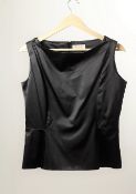 1 x Boutique Le Duc Black Vest - From a High End Clothing Boutique In The