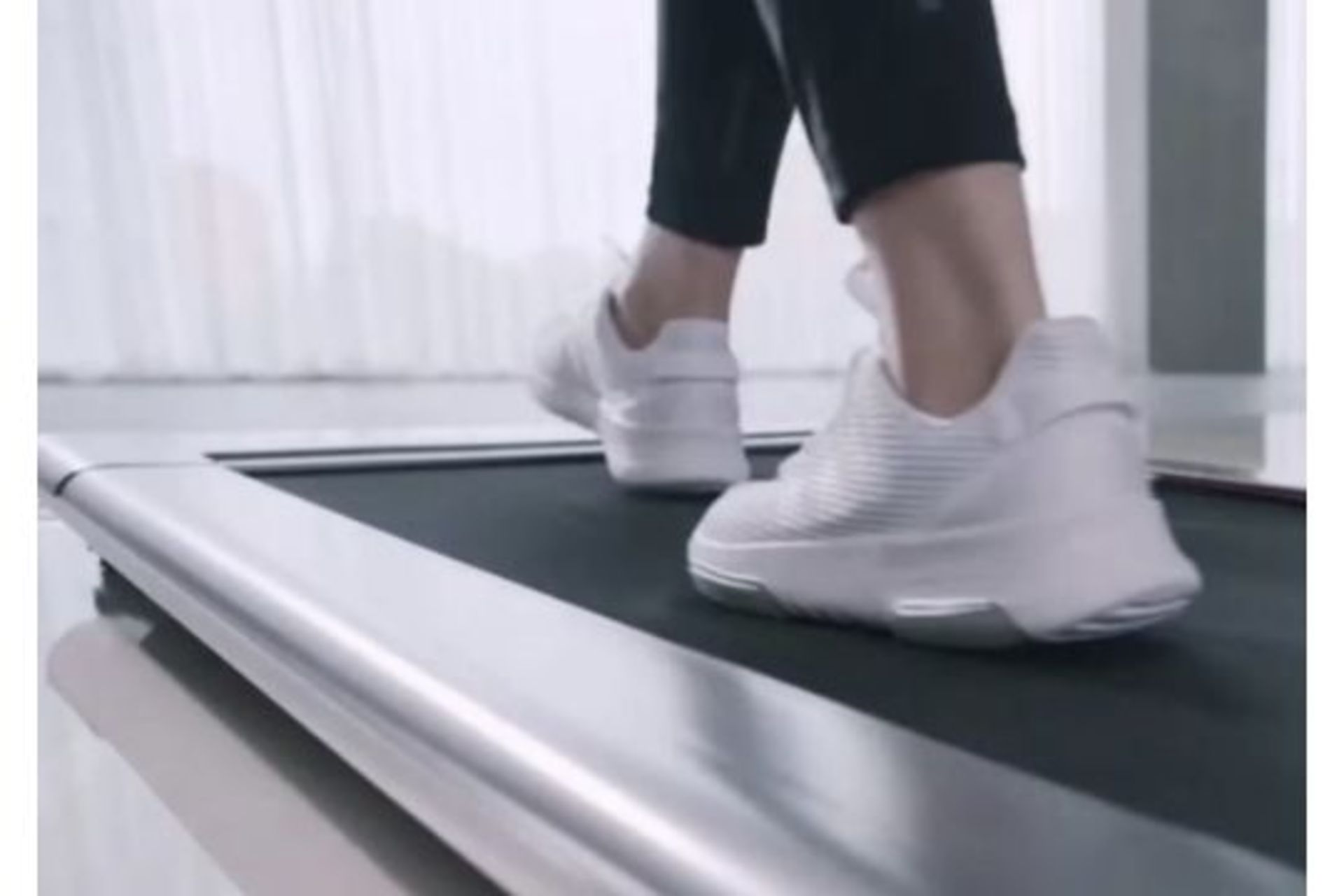 1 x Slim Tread Ultra Thin Smart Treadmill Running / Walking Machine - Lightweight With Folding - Image 11 of 11