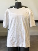 1 x Men's Genuine Designer 'Helmut Lang' T-Shirt In White - Size (EU/UK): L/L - Original RRP £140