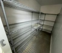 3 x Cold Room Coated Wire Shelving Units -Ref: BK250 - CL686 -