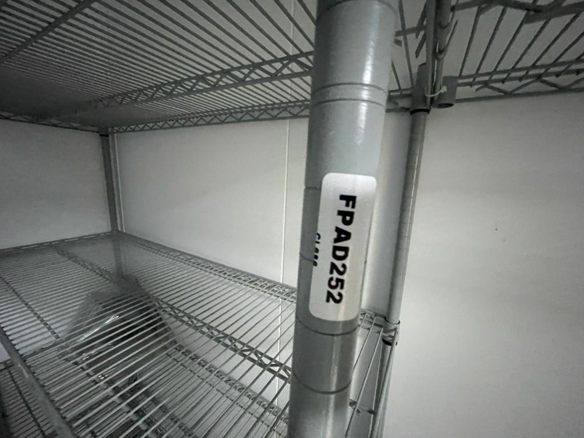 3 x Cold Room Coated Wire Shelving Units -Ref: BK252 - CL686 - - Image 2 of 5