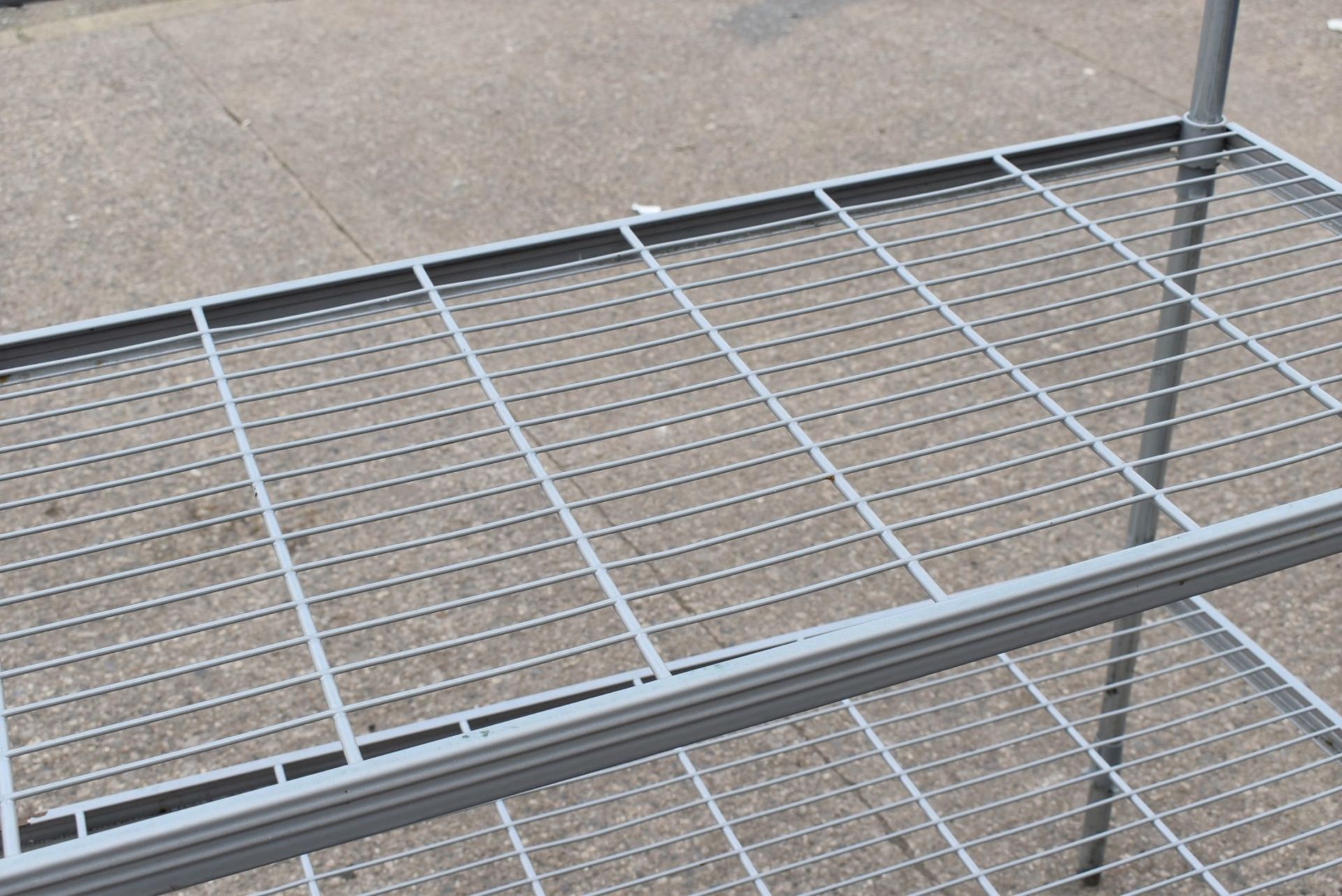 1 x Commercial Kitchen Coated Wire Shelf Rack - Dimensions: H170 x W116 x D49 cms - Recently Removed - Image 3 of 6