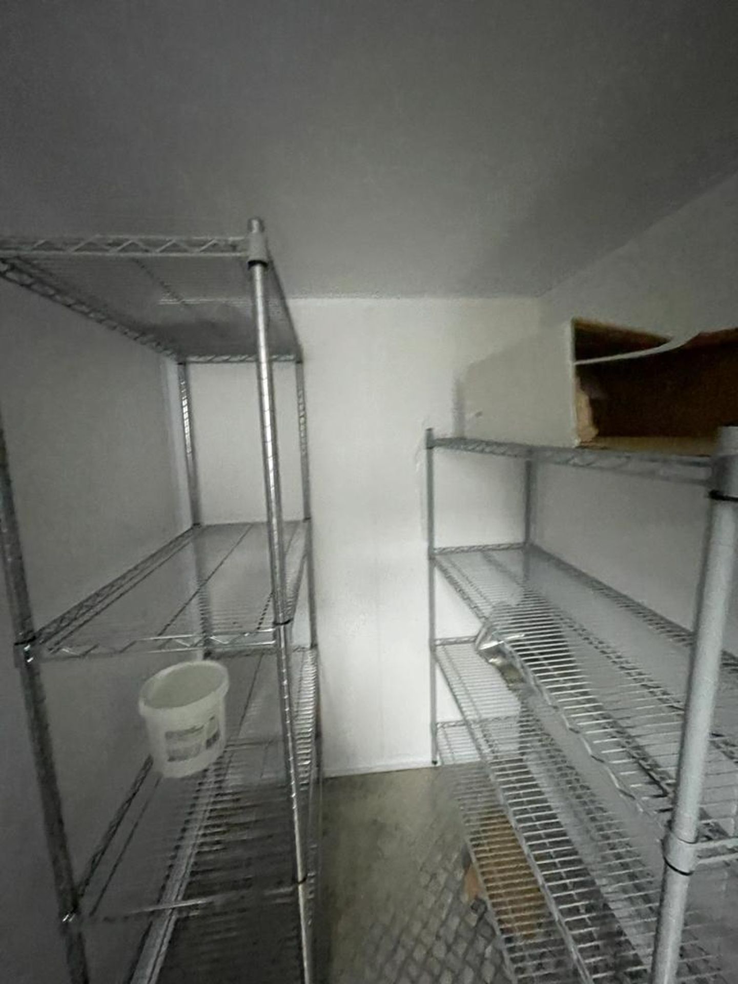 3 x Cold Room Coated Wire Shelving Units -Ref: BK252 - CL686 - - Image 4 of 5