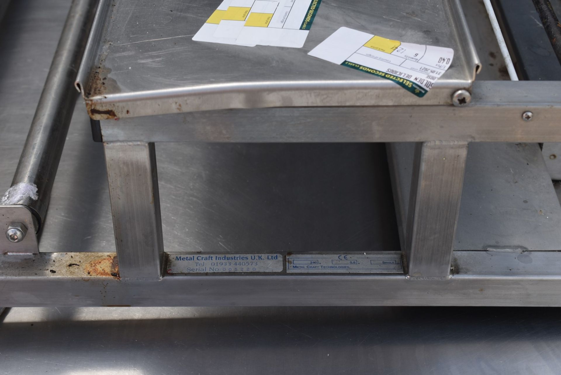 1 x Countertop Food Tray Wrapper Unit For Heat Sealed Wrapping - 56cm Wide - 240v - Recently Removed - Image 4 of 7