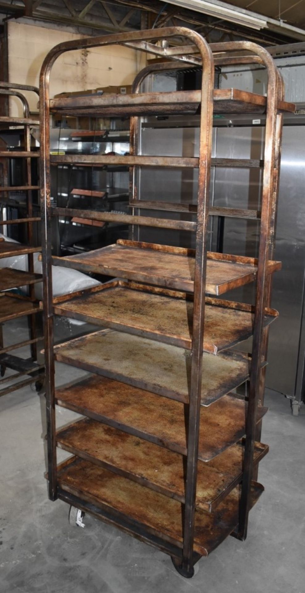 1 x Upright Mobile Baking Rack With Six Trays - Image 3 of 3