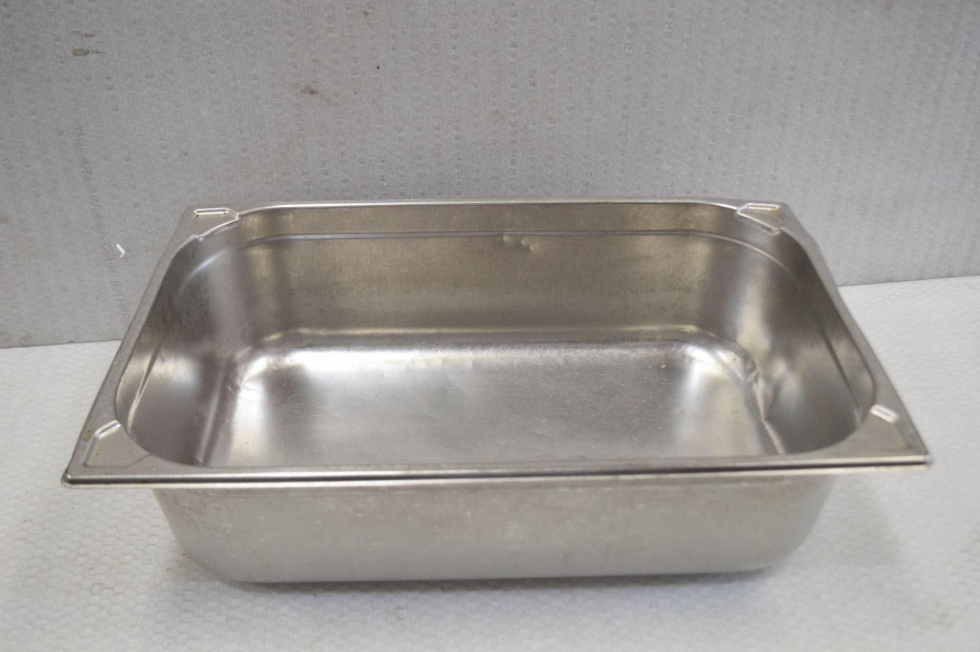 10 x Stainless Steel Gastronorm Trays - Dimensions: L53 x W33 cm - Recently Removed From a - Image 2 of 2