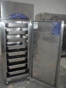 1 x Williams FG1TSS Upright Single Door Fridge With 8 Large Food Storage Pans With Perforated