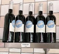 5 x Bottles Of VIA NOVA Merlot - Ref: FPSD141 - CL686 - Location: Altrincham WA14