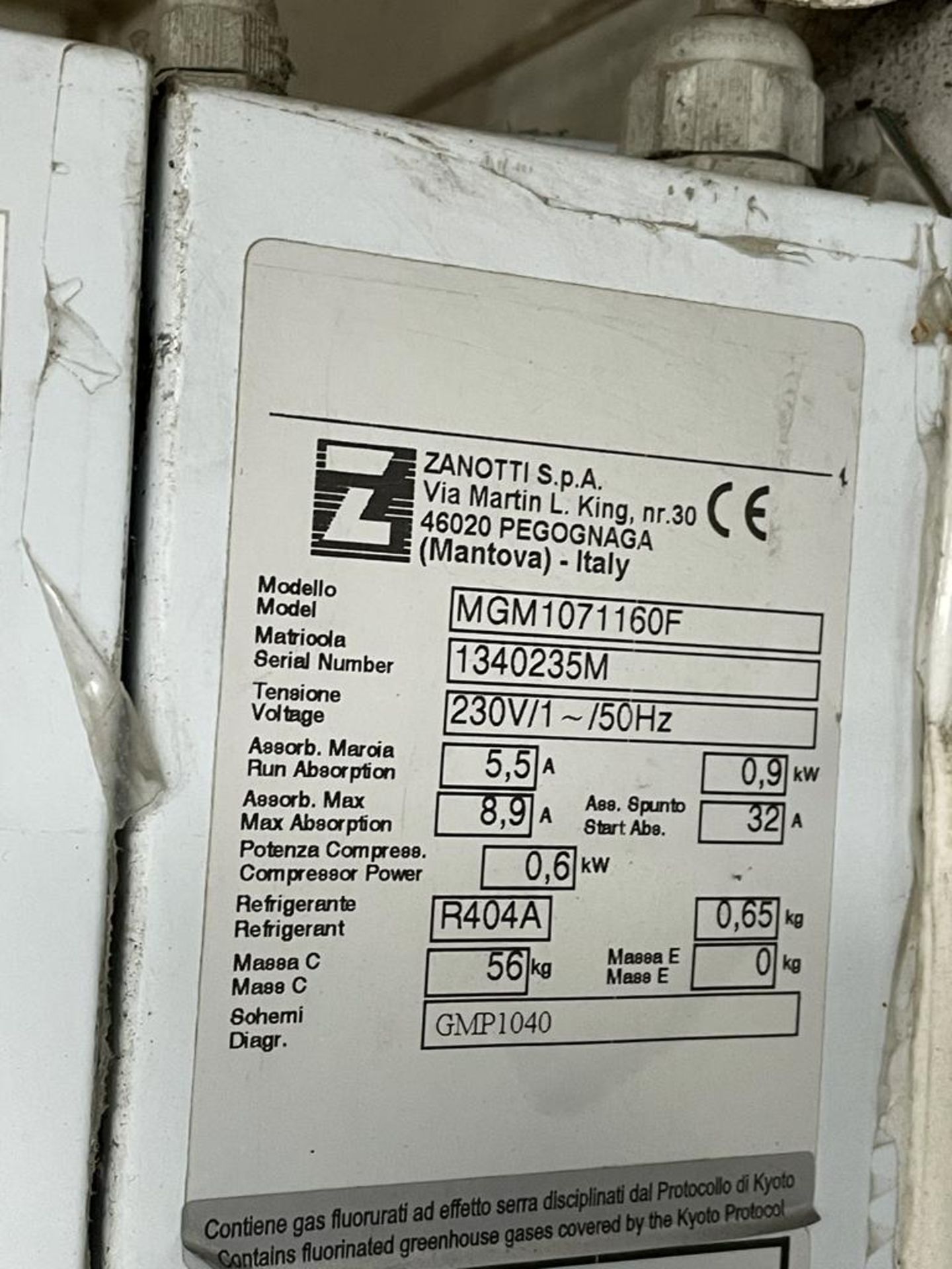 1 x Walk In Refrigerated Cold and Freezer With Zanotti Control Units - Ref: BK249 - CL686 - - Image 17 of 24