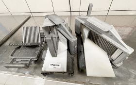 3 x Assorted Commercial Vegitable Slicers / Choppers - More Information To Follow - Ref: FPSD178 -