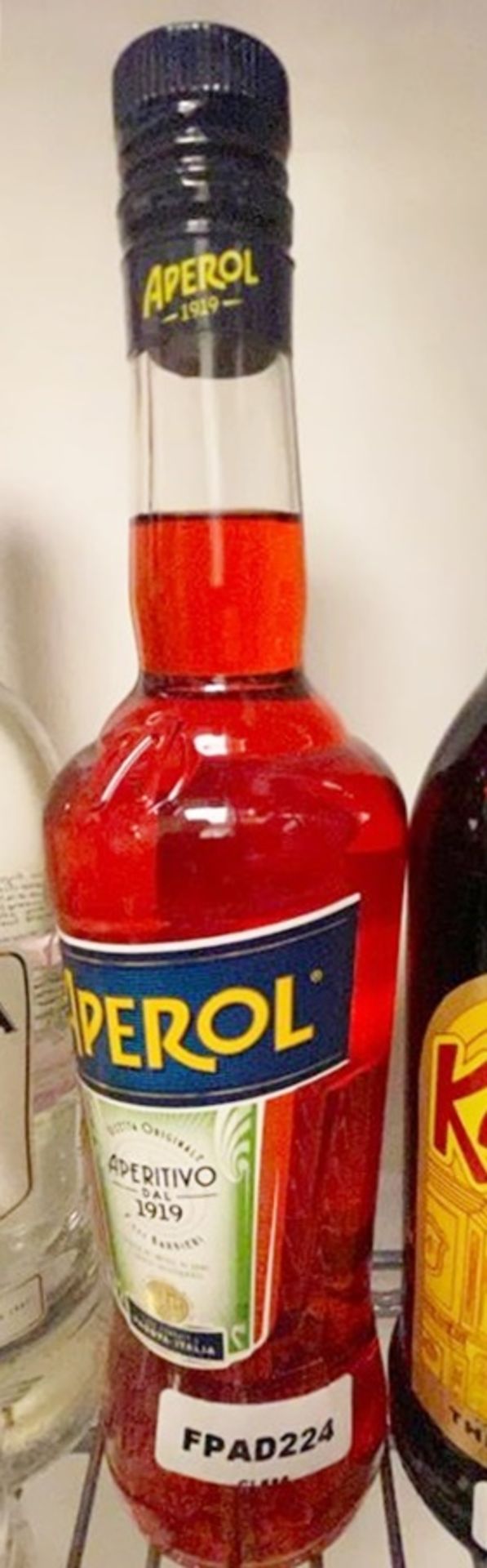 1 x Bottle of Aperol Aperitivo Italian Spritz Cocktail - Unused and Sealed - Ref: BK224 - CL686 -