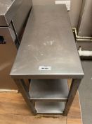 1 x Stainless Steel Fill In Prep Table -Ref: BK184 - CL686 -