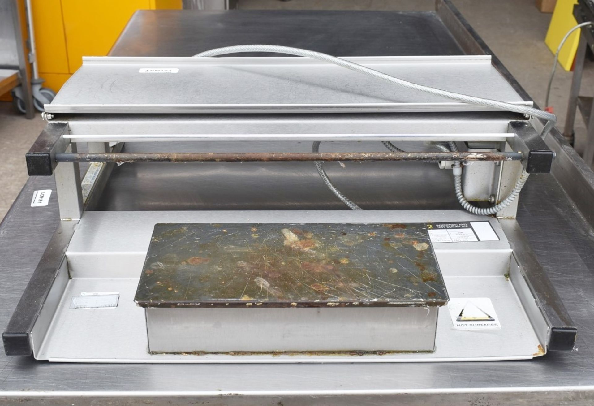 1 x Countertop Food Tray Wrapper Unit For Heat Sealed Wrapping - 56cm Wide - 240v - Recently Removed