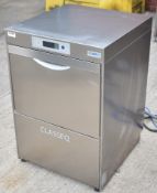 1 x Classeq G500 Duo WS Glasswasher - Slimline Design - Recently Removed from a Restaurant