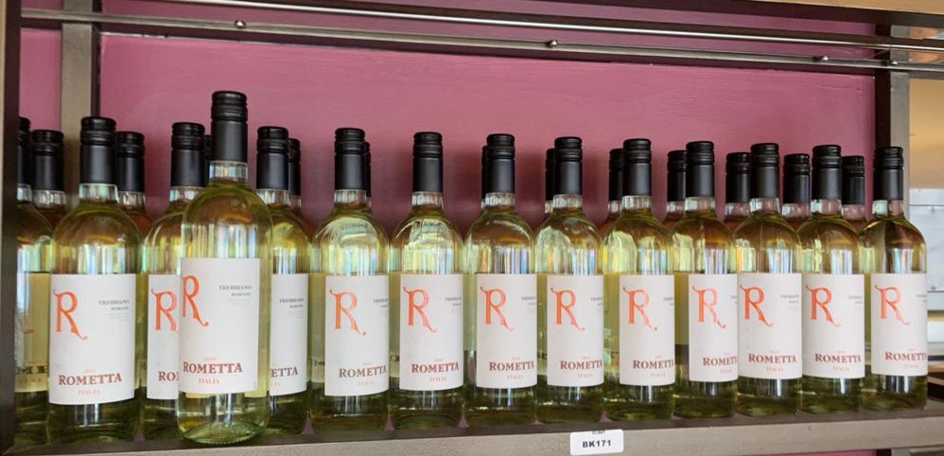 27 x Bottles of Rometta Trebbiano Rubicone Italian White Wine - Ref: BK171 - CL686 - Location: