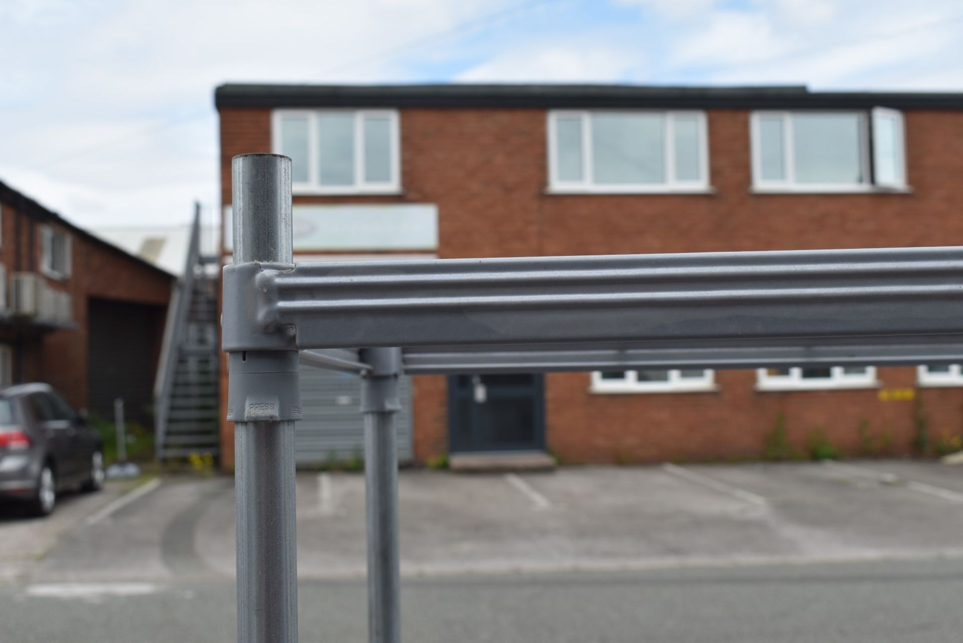 1 x Commercial Kitchen Coated Wire Shelf Rack - Dimensions: H170 x W116 x D49 cms - Recently Removed - Image 5 of 6