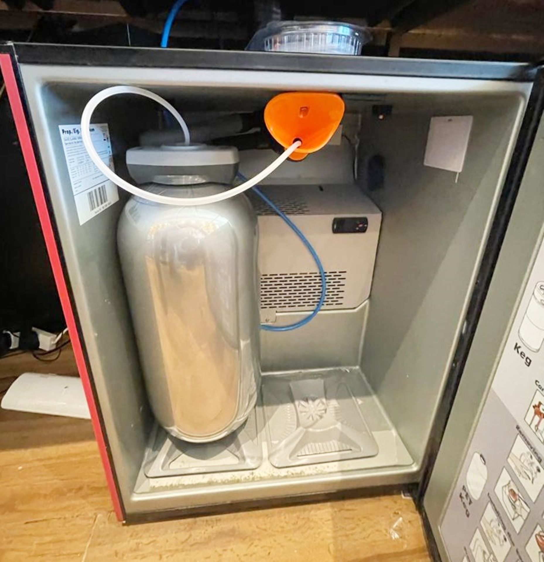 1 x Birra Moretti Refrigerated Beer Keg Dispenser - Ref: BK116 - CL686 - Location: Altrincham - Image 7 of 8