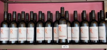 25 x Bottles of Rometta Sangiovese Rubicone Italian Red Wine - Ref: BK170 - CL686 - Location: