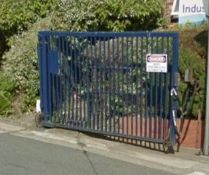 1 x Set of Heavy Duty Double Automatic Gates - Size 700 x 200 x 5 cms - CL011 - Location: Altrincham