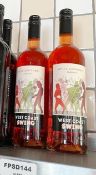 2 x Bottles Of WEST COAST SWING Infandel Rose - 75c - Unused Sealed Stock - Ref: FPSD144 - CL686 -