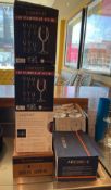 6 x Boxes of Unused Wine Glasses - Ref: BK - CL686 - Location: Altrincham WA14This lot was