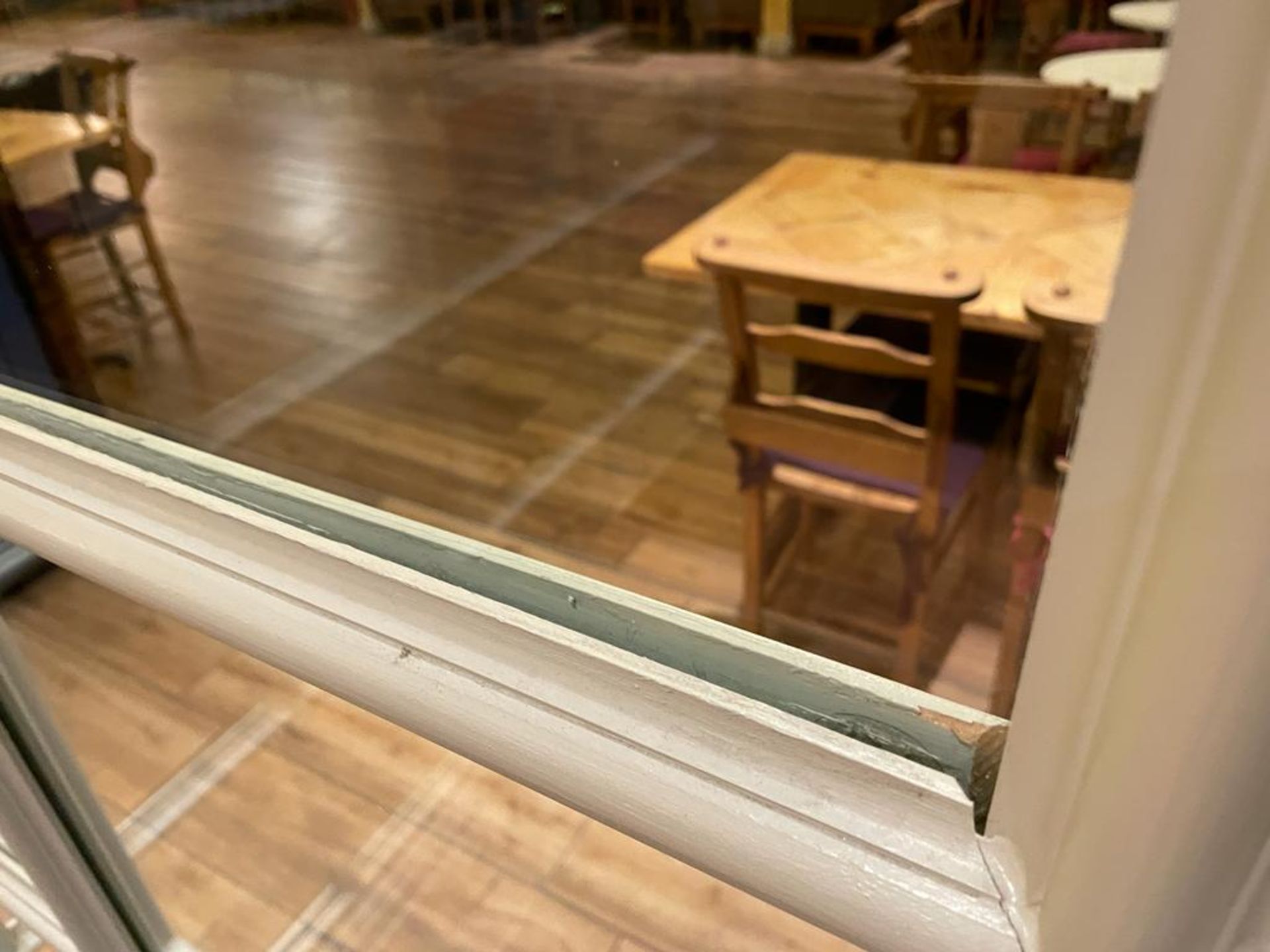 1 x Door Foyer Entrance With Glazed Panels and White Frame - Includes L Shape Section and Straight - Image 11 of 12