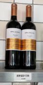 2 x Bottle Of MELODIAS Malbec 2019 - 75cl - Ref: FPSD138 - CL686 - Location: Altrincham WA14