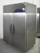 1 x Williams Garnet Double Door Upright Refrigerator - Model HG2TSA - Recently Removed From Major