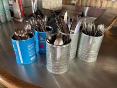 Approximately 60 x Pieces Of Commercial Restaurant Cutlery - Selection As Shown - Ref: FPSD100 -