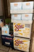 Large Quantity Of Beer And Soft Drinks - Unused, Mostly Boxed Stock - Selection As Shown - Ref: FPSD