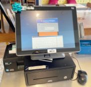 1 x VariPos Touch Screen Epos System With Cash Drawer and Star TSP100 Receipt Printer - Ref: BK113 -