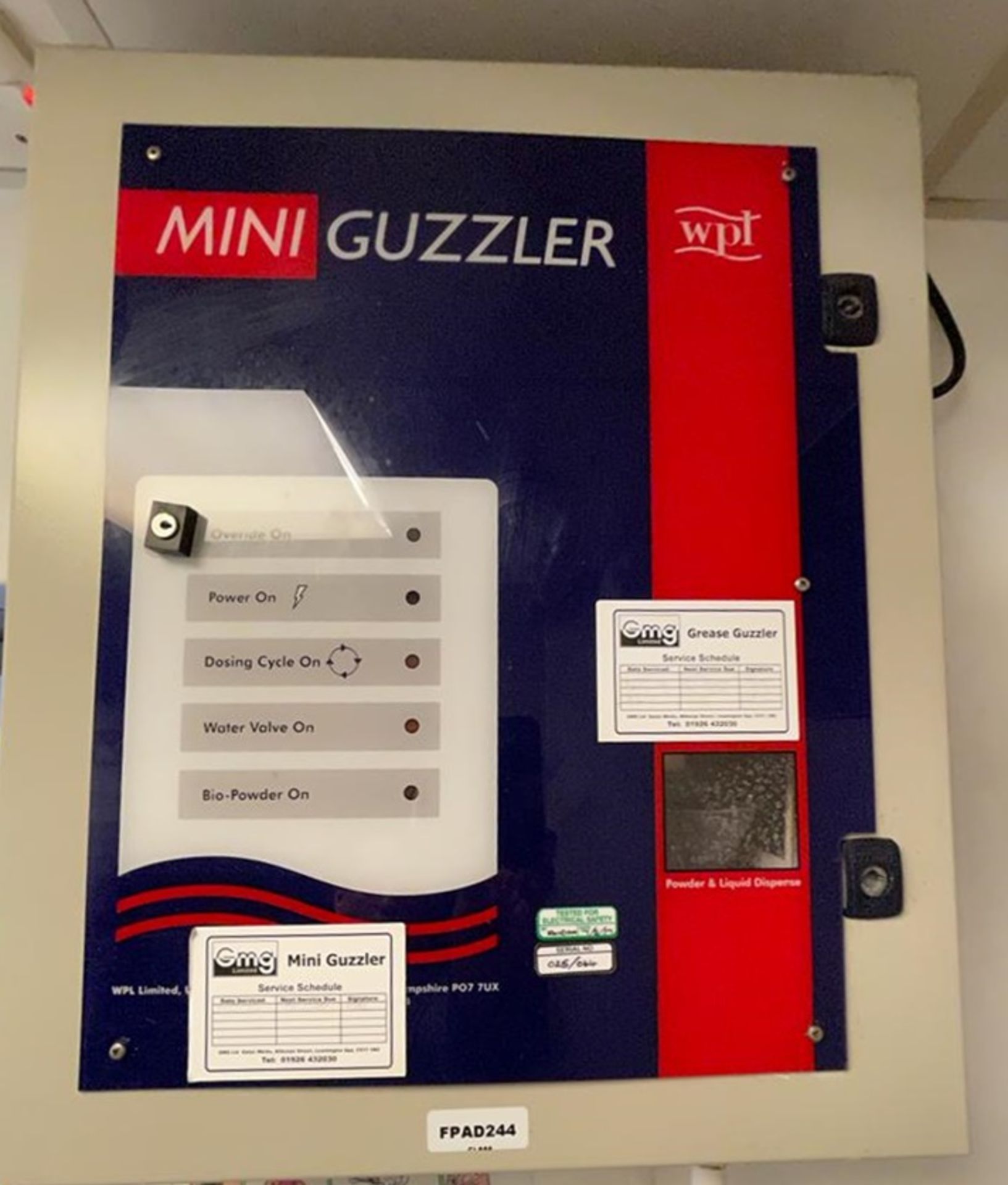 1 x Wall Mounted Mini Grease Guzzler - RRP £600 - Ref: BK244 - CL686 - Location: Altrincham WA14This - Image 2 of 3