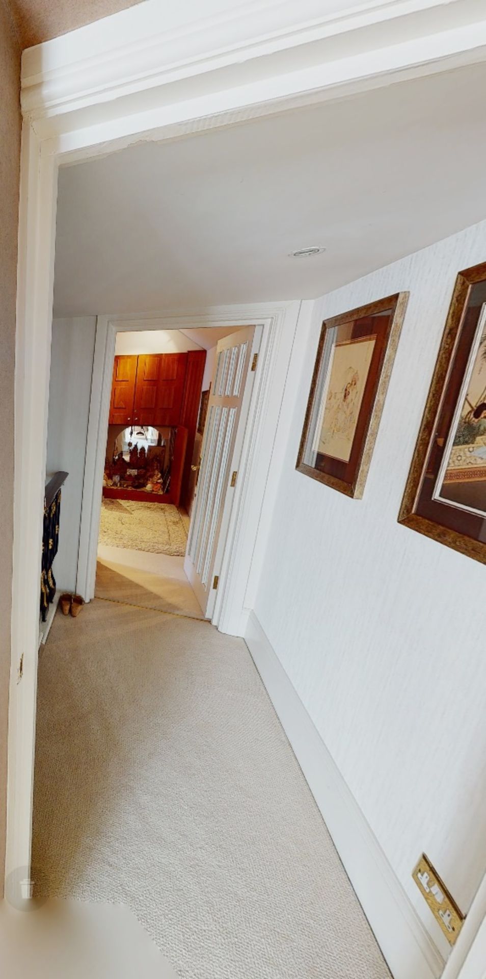 1 x Four Sections Of Upstairs Premium Carpets  In A Light Neutral Tone Which Consists Of Stairs, - Image 3 of 7