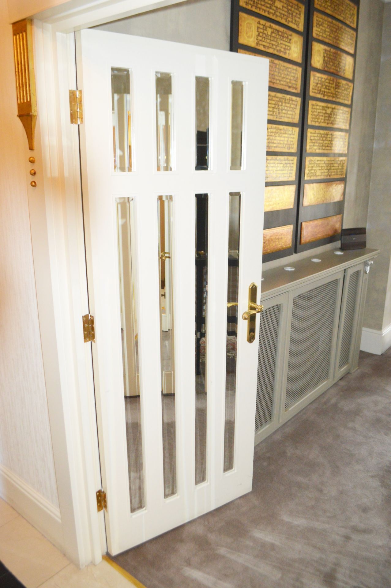 2 x Sets Of Double Doors With Glass Panelling - To Be Removed From An Exclusive Property In - Image 3 of 4