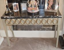 2 x Contemporary Console Tables  To Be Removed From An Exclusive Property In Bowdon  - CL691 - NO