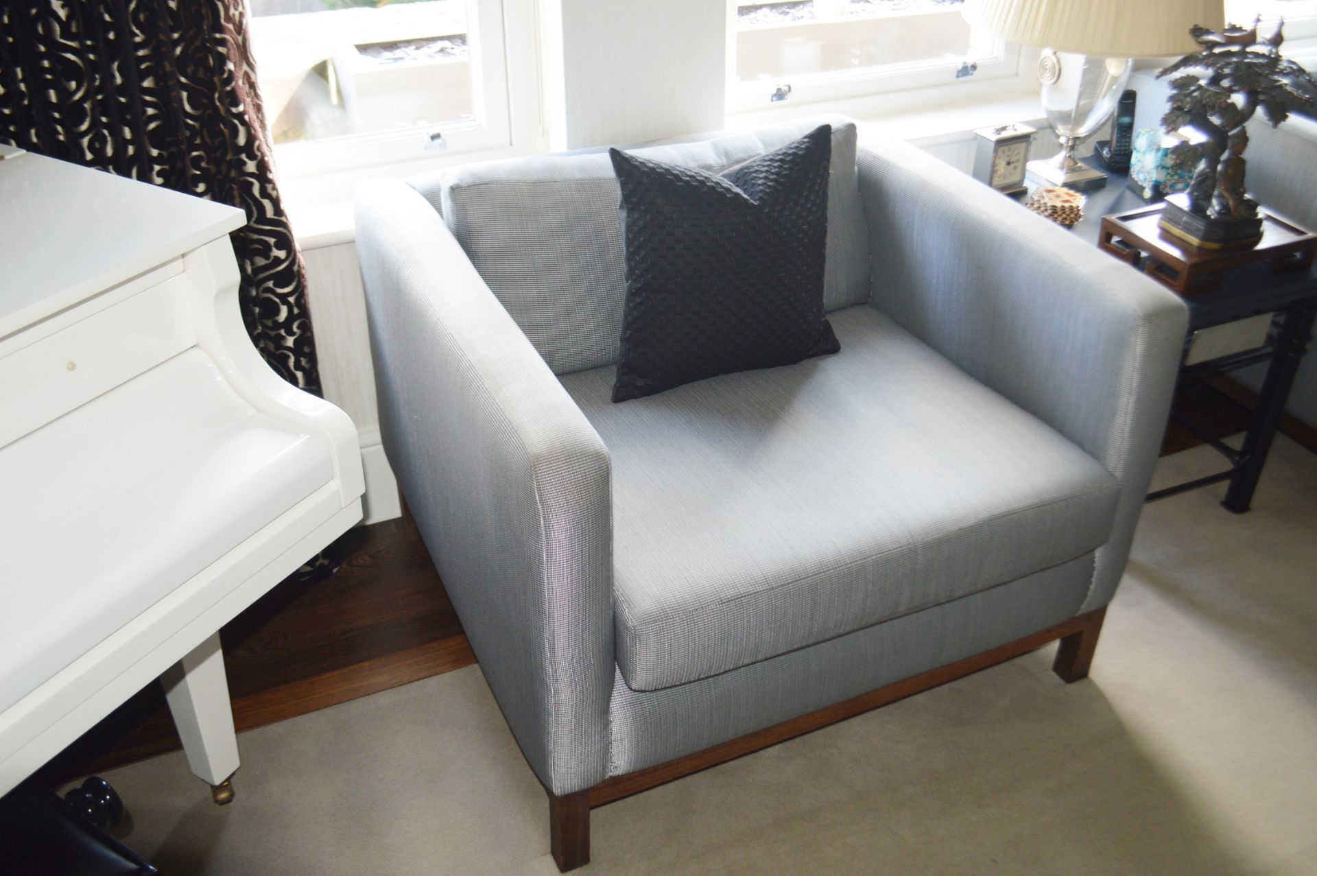 2  x Contemporary Armchairs - To Be Removed From An Exclusive Property In Bowdon  - CL691 -