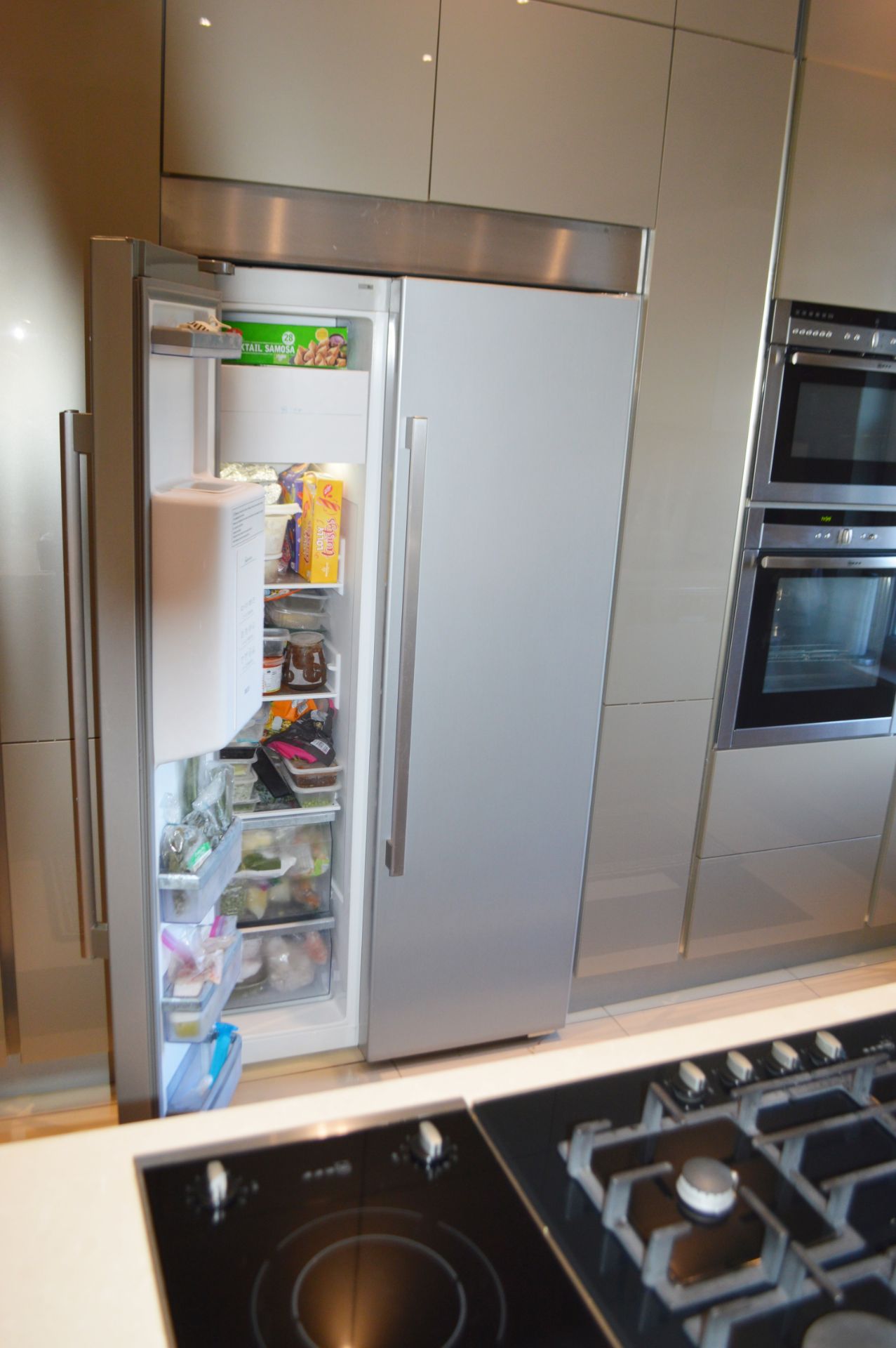 1 x Contemporary Bespoke Fitted Kitchen With Integrated Neff Branded Appliances To be removed from a - Image 16 of 37