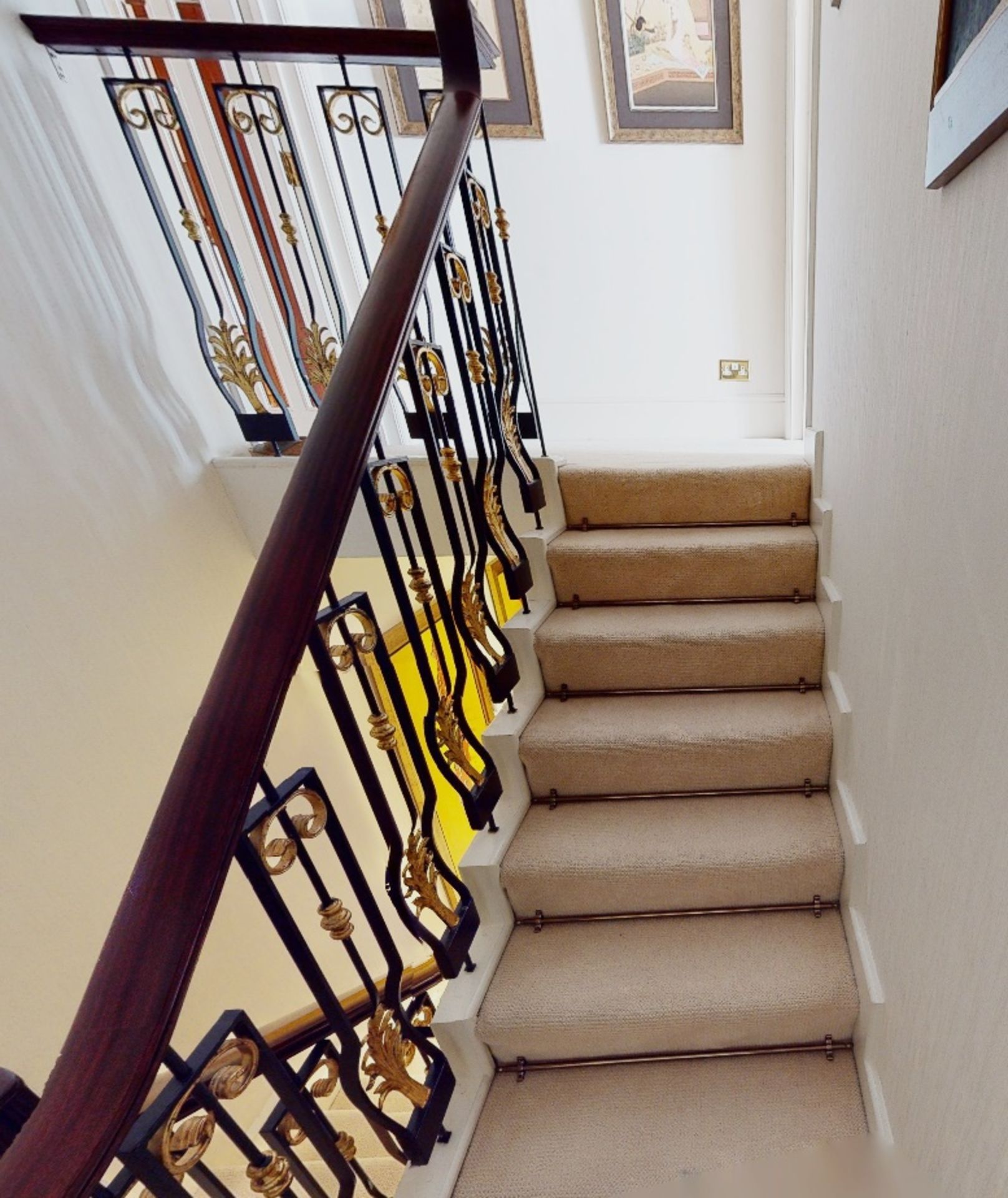 1 x Four Sections Of Upstairs Premium Carpets  In A Light Neutral Tone Which Consists Of Stairs, - Image 2 of 7