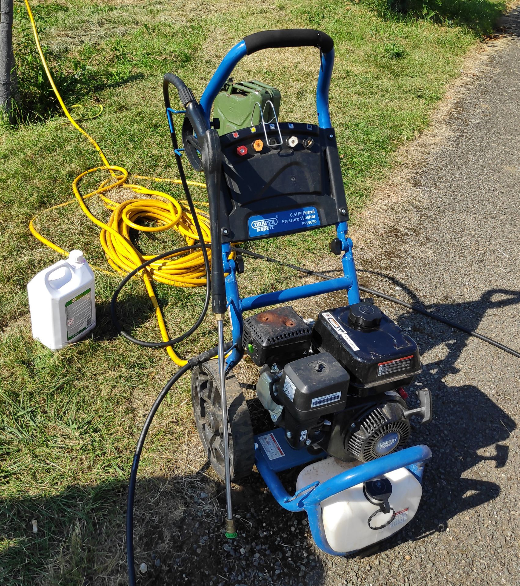 1 x Draper Expert 6.5Hp Petrol Pressure Washer PPW650 - CL011 - Location: Corby, Northamptonshire - Image 9 of 10