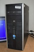 1 x HP Compaq 8100 Elite Mini Tower Desktop PC - Features an Intel i5 3.33Ghz Dual Core Processor,