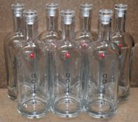 23 x Dolfin Glass Water Bottles With Glass Bottle Caps - Approx Bottle Height 28 cms - Ideal For